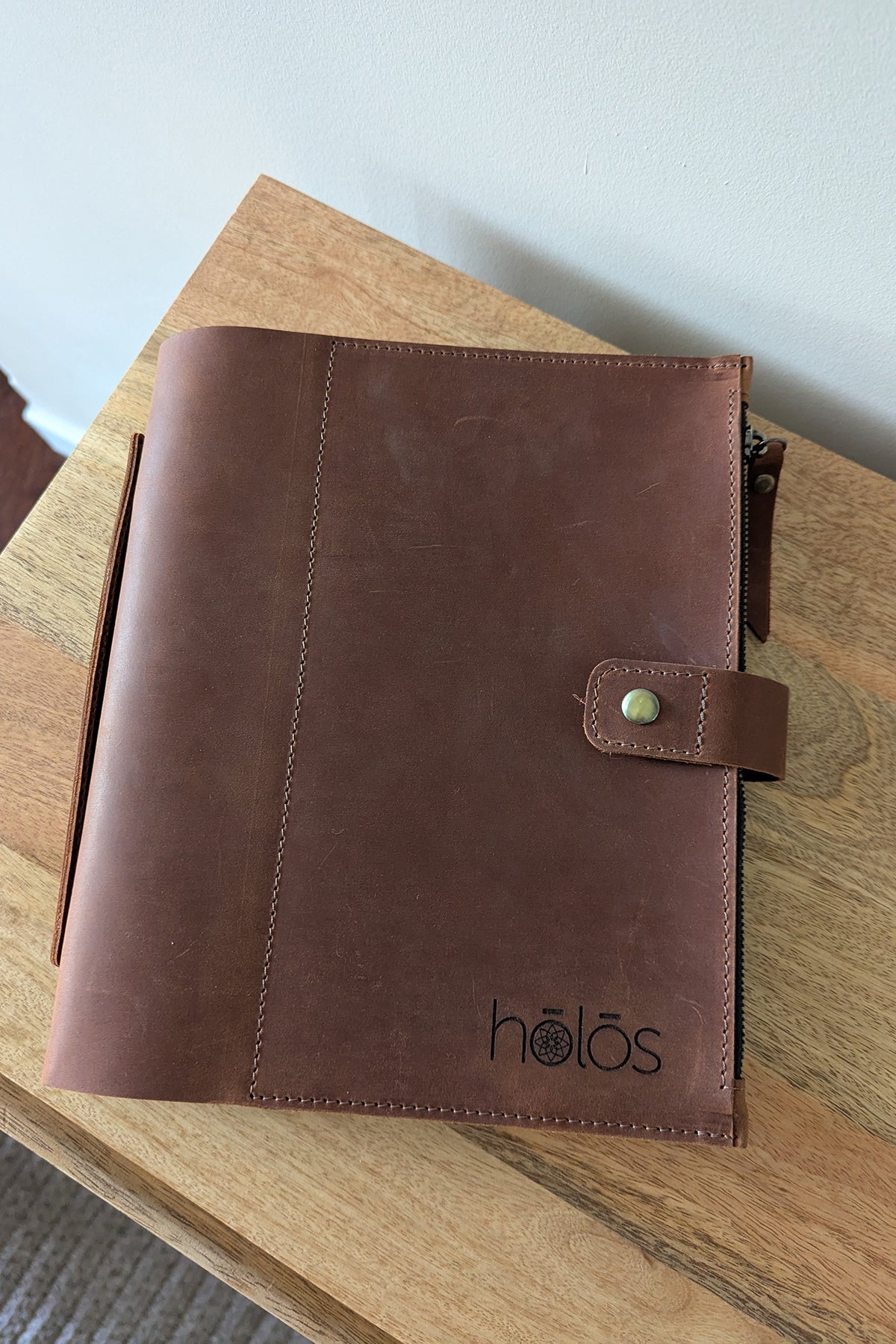 The Hōlōs Leather Folio Cover