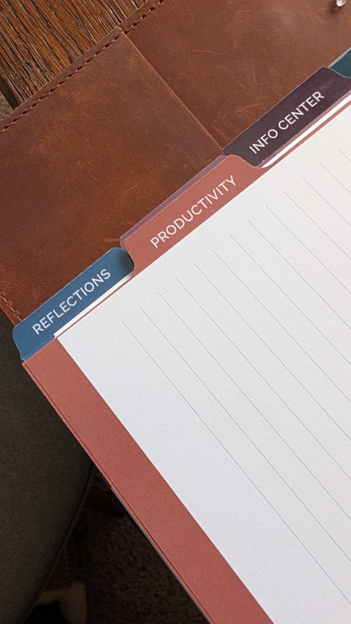 Productivity Section Refill