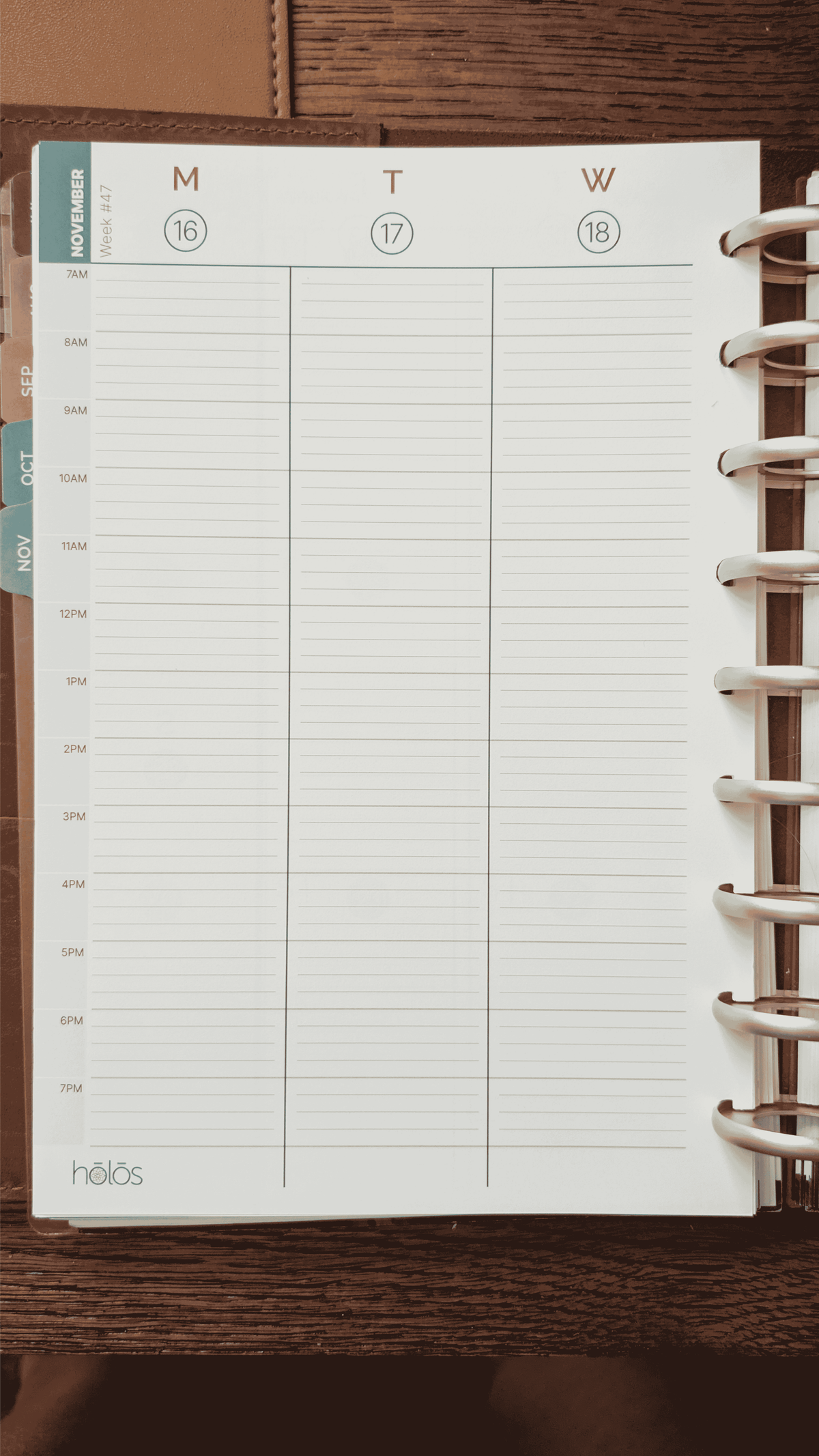 2027 Weekly Pages: Time-Blocking Scheduler - Refill / Add-on