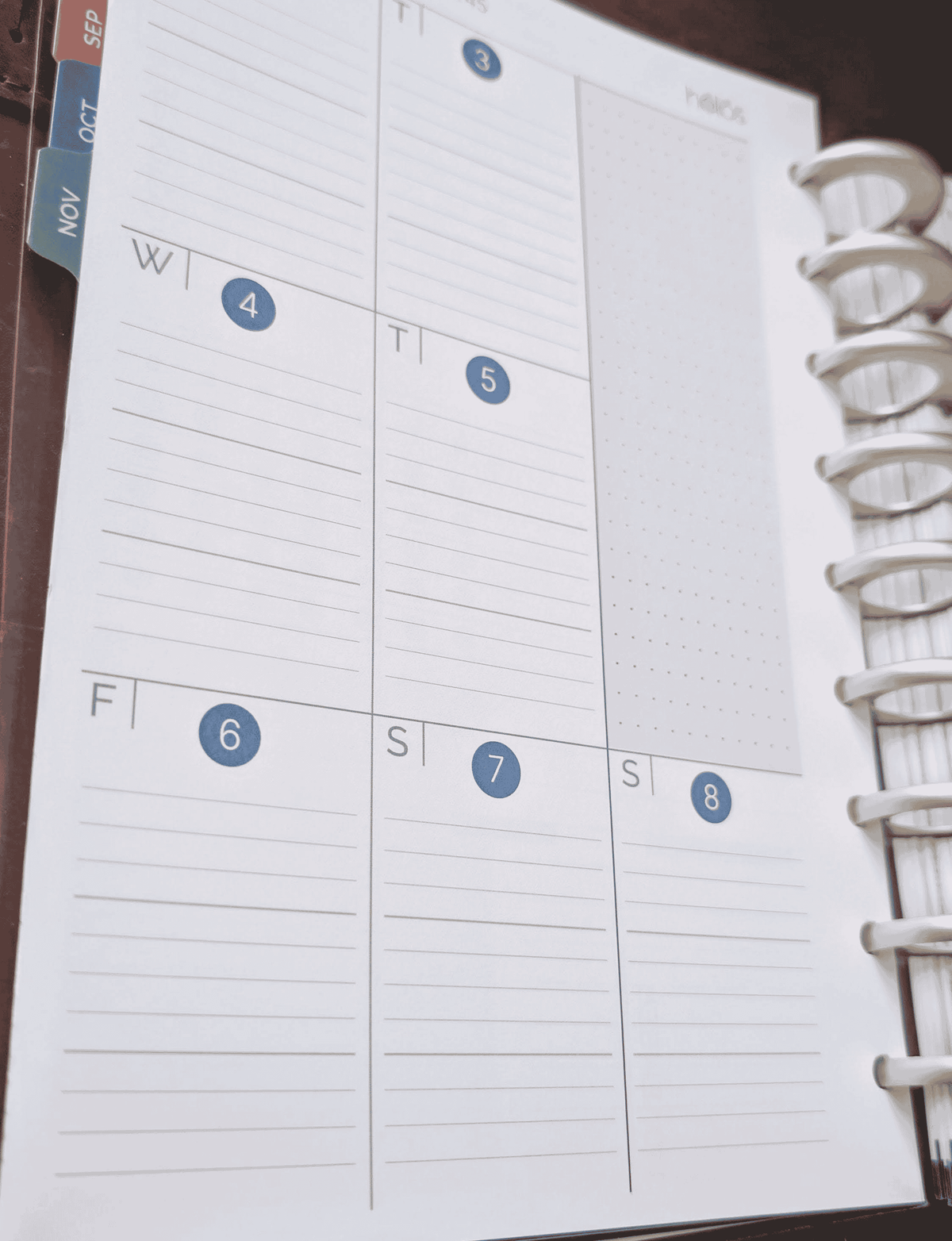 2027 Weekly Pages: Planner with At-a-Glance Overview - Refill / Add-on