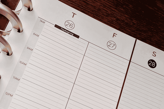2027 Weekly Pages: Time-Blocking Scheduler - Refill / Add-on